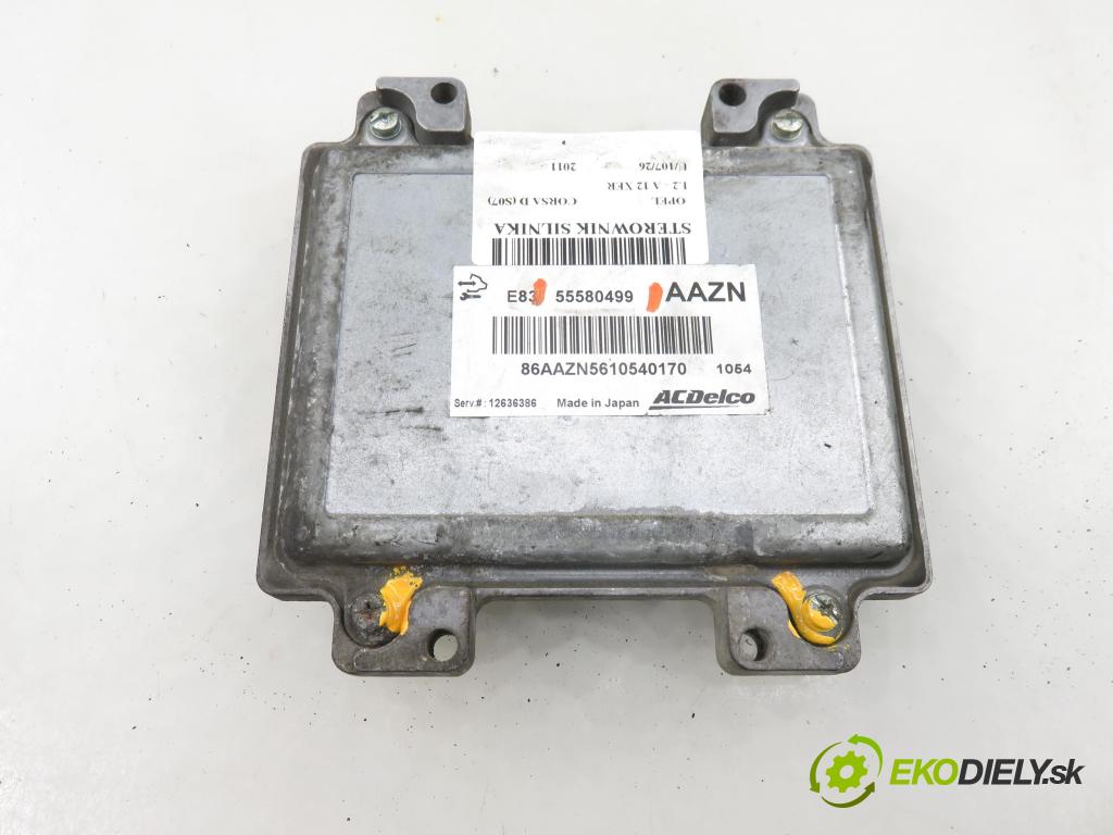 OPEL CORSA D (S07) HB 2011 0,00 1.2 - A 12 XER 1229,00 Riadiaca jednotka Motor 55580499