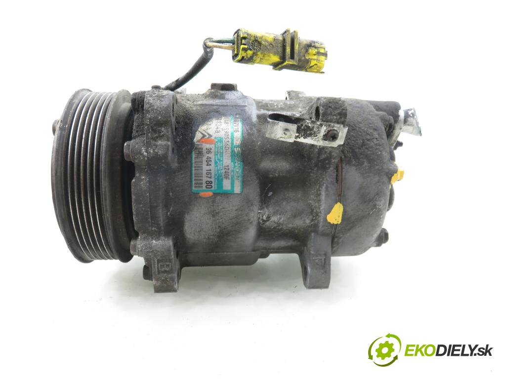 PEUGEOT PARTNER Combispace (5F) KOMBIVAN 2003 66,00 2.0 HDI - RHY (DW10TD) 1997,00 KOMPRESOR: klimatizácie 9646416780 (Kompresor klimatizácie)