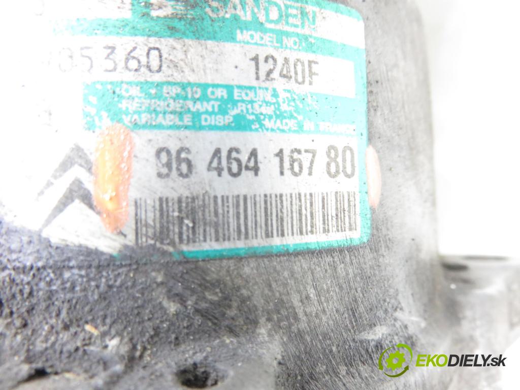 PEUGEOT PARTNER Combispace (5F) KOMBIVAN 2003 66,00 2.0 HDI - RHY (DW10TD) 1997,00 KOMPRESOR: klimatizácie 9646416780 (Kompresor klimatizácie)