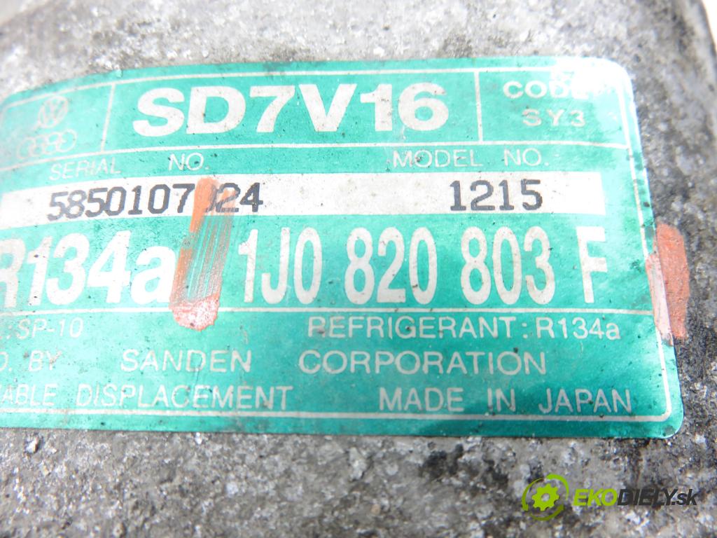 VW POLO Variant (6V5) KOMBI 1999 44,00 1.4 - AKK 1390,00 KOMPRESOR: klimatizácie 1J0820803F (Kompresor klimatizácie)