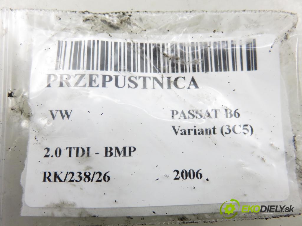 VW PASSAT B6 Variant (3C5) KOMBI 2006 103,00 2.0 TDI PD 8V 140 - BMP 1968,00 Škrtiaca klapka 038128063A (Škrtiaca klapka)