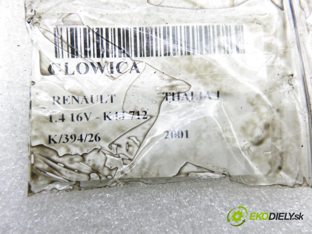RENAULT THALIA I (LB0/1/2_) SEDAN 2001 0,00 1.4 16V - K4J 712 1390,00 hlava 7700600552F