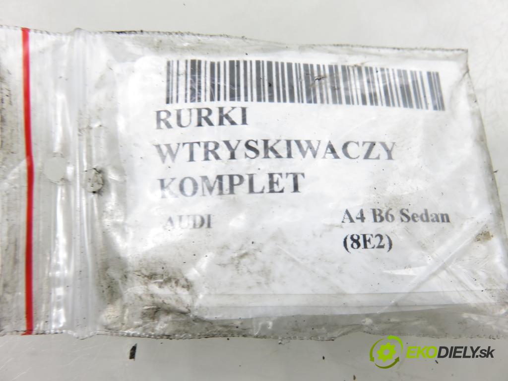 AUDI A4 (8E2, B6) SEDAN 2003 132,00 2.5 TDI V6 180 quattro - AKE 2496,00 rúrky VSTREKOVAČE: