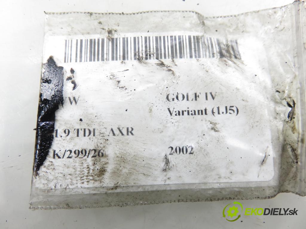 VW GOLF IV Variant (1J5) KOMBI 2002 74,00 1.9 TDI PD 101 - AXR 1896,00 Vstrekovač 038130073AQ ; 0414720213 (Vstrekovač paliva)