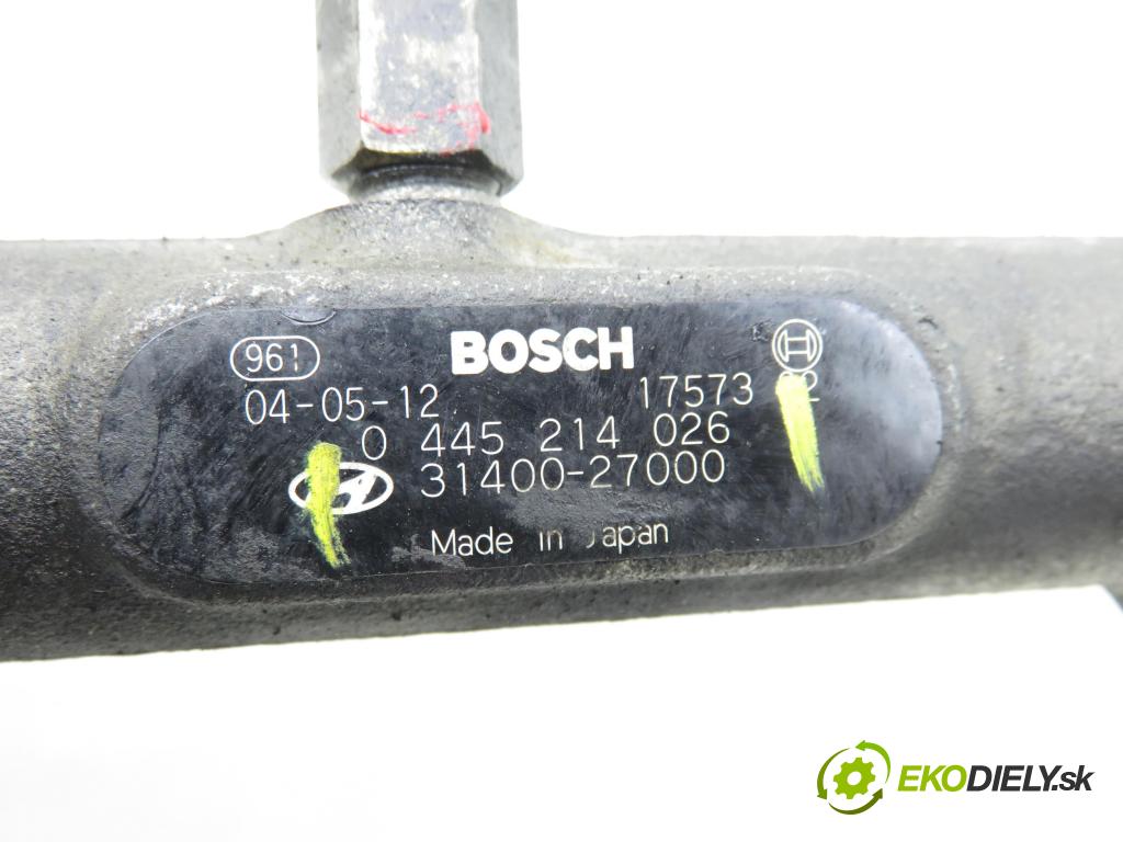 HYUNDAI SANTA FÉ I (SM) SUV 2004 83,00 2.0 CRDi 4x4 113 - D4EA 1991,00 Lišta vstrekovacia 0281002732 ; 0445241026 ; 3140027000 (Vstrekovacia lišta)