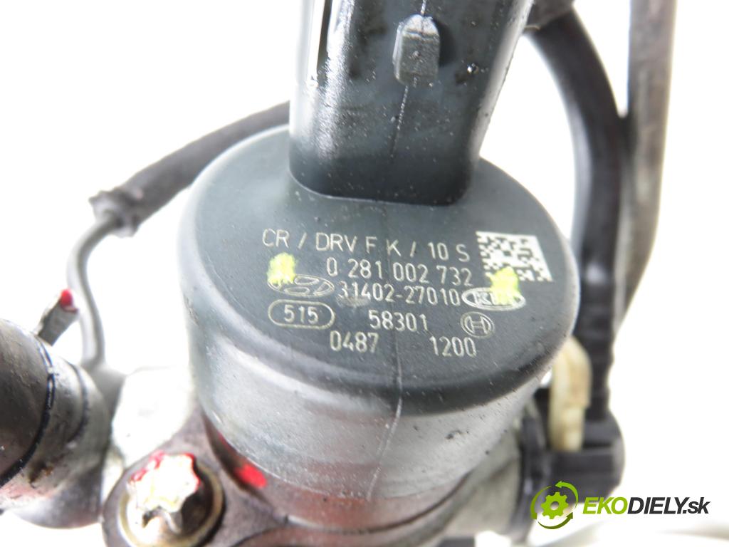 HYUNDAI SANTA FÉ I (SM) SUV 2004 83,00 2.0 CRDi 4x4 113 - D4EA 1991,00 Lišta vstrekovacia 0281002732 ; 0445241026 ; 3140027000 (Vstrekovacia lišta)