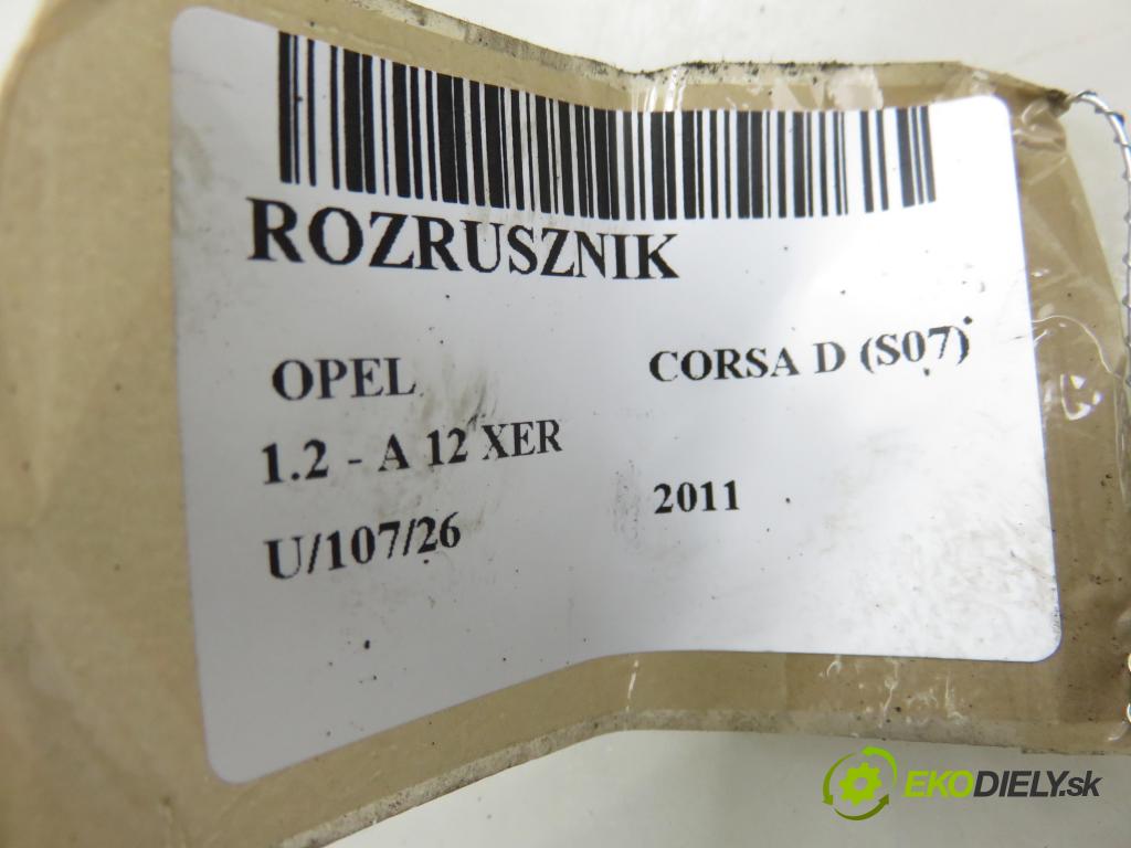 OPEL CORSA D (S07) HB 2011 0,00 1.2 - A 12 XER 1229,00 Štartér 55578921 (Štartér)