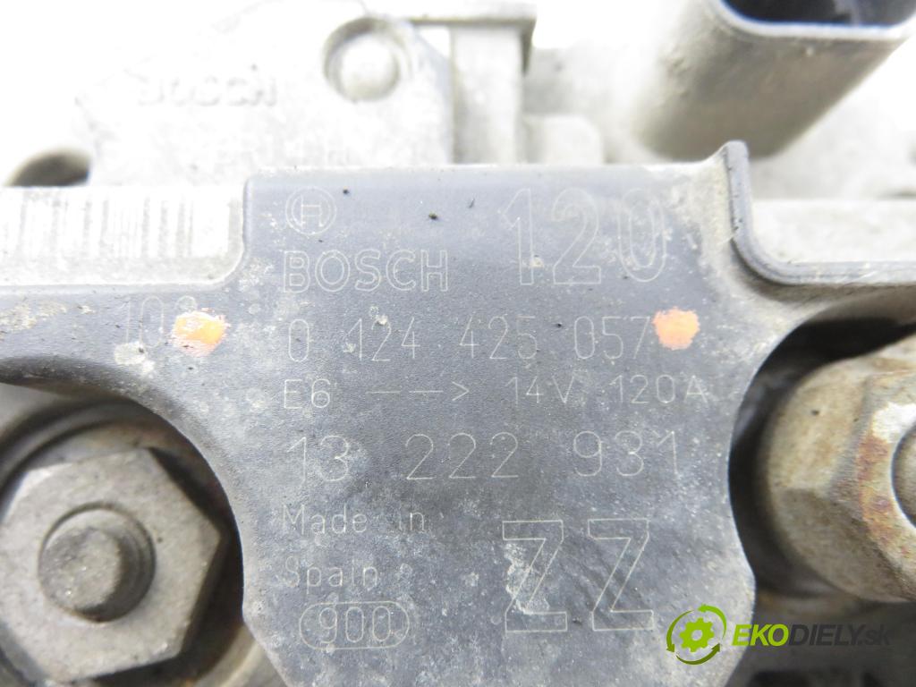 OPEL CORSA D (S07) HB 2011 0,00 1.2 - A 12 XER 1229,00 Alternátor 0124425057 (Alternátor)