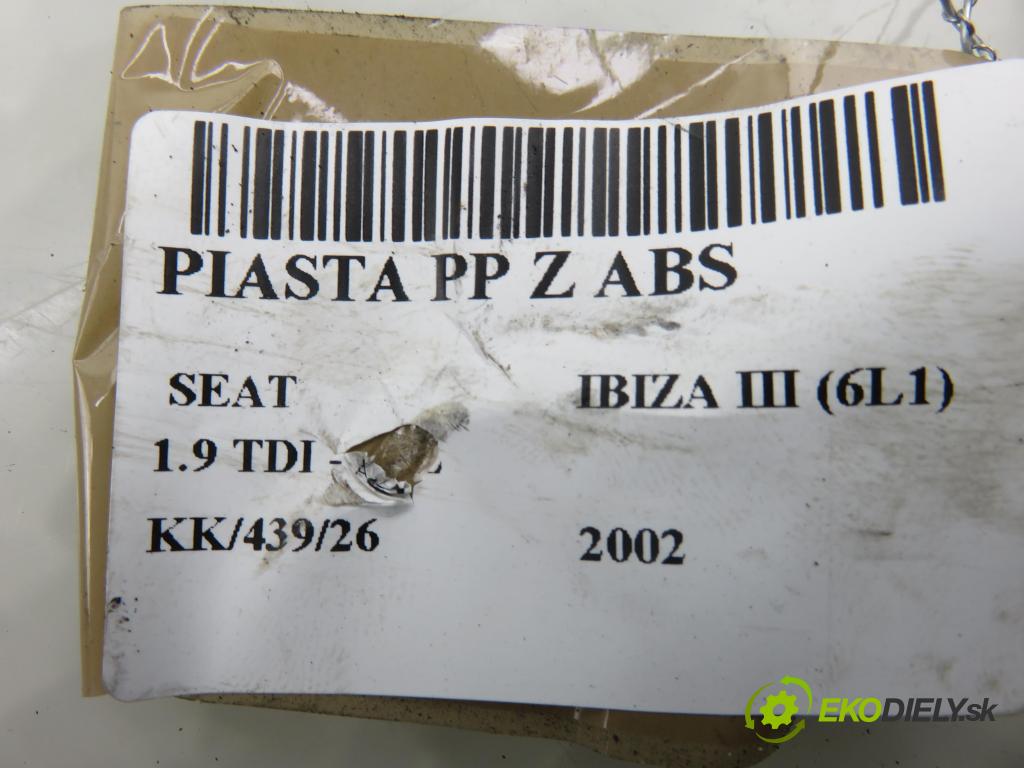 SEAT IBIZA III (6L1) HB 2002 96,00 1.9 TDI PD 130 - ASZ 1896,00 náboj PP ABS