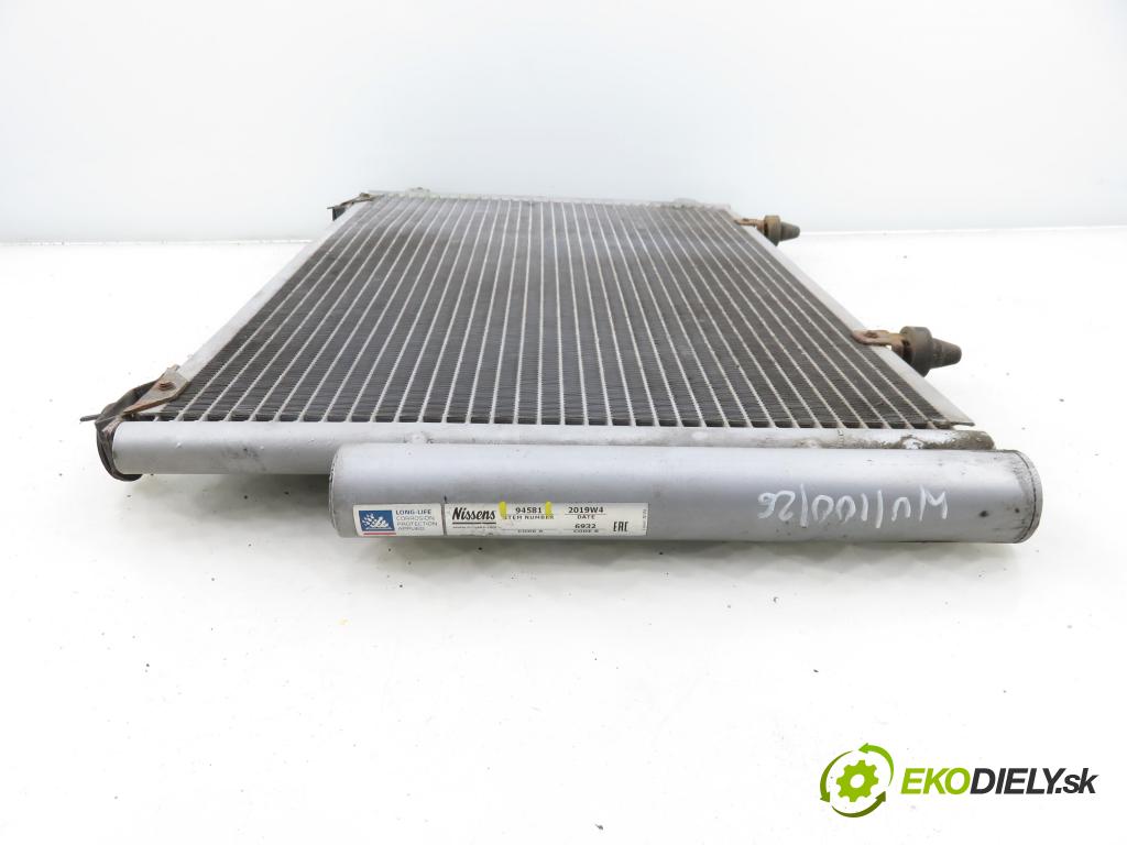 TOYOTA YARIS (_P1_) HB 2002 64,00 1.3 VVTi 87 - 2SZ-FE 1298,00 chladič klimatizácie 94581 (Chladič klimatizácie)