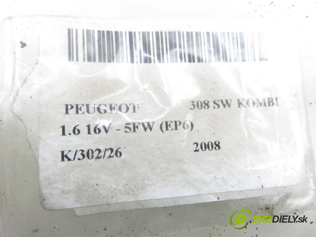 PEUGEOT 308 SW KOMBI 2008 88,00 1.6 16V - 5FW (EP6) 1598,00 chladič vody 9657576580 ; 993746N