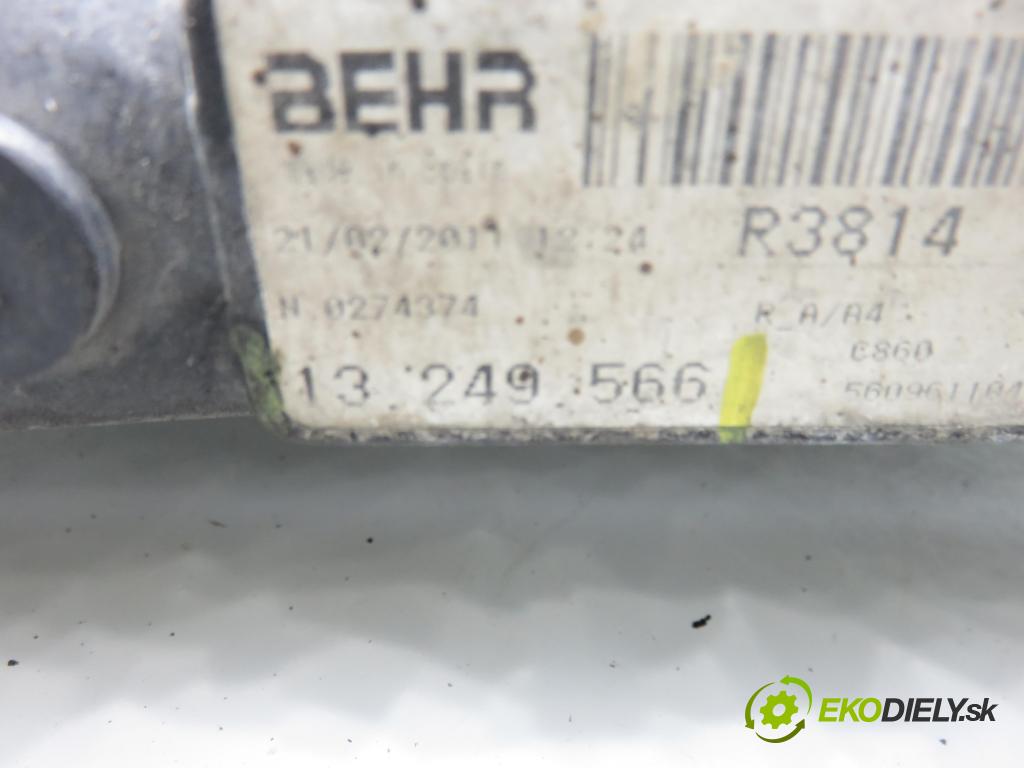 OPEL CORSA D (S07) HB 2011 0,00 1.2 - A 12 XER 1229,00 chladič vody 13249566