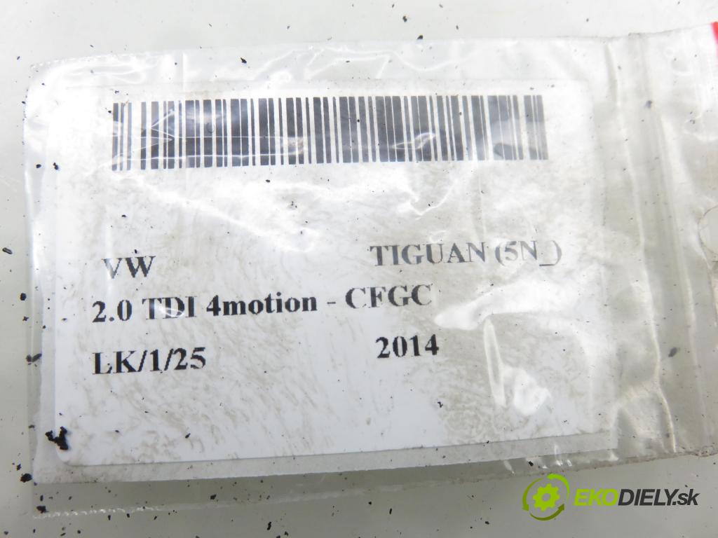 VW TIGUAN (5N_) SUV 2014 130,00 2.0 TDI 4motion - CFGC 1968,00 Ventilátor chladič klíma/voda 1K0121207BC ; 1K0121205AD