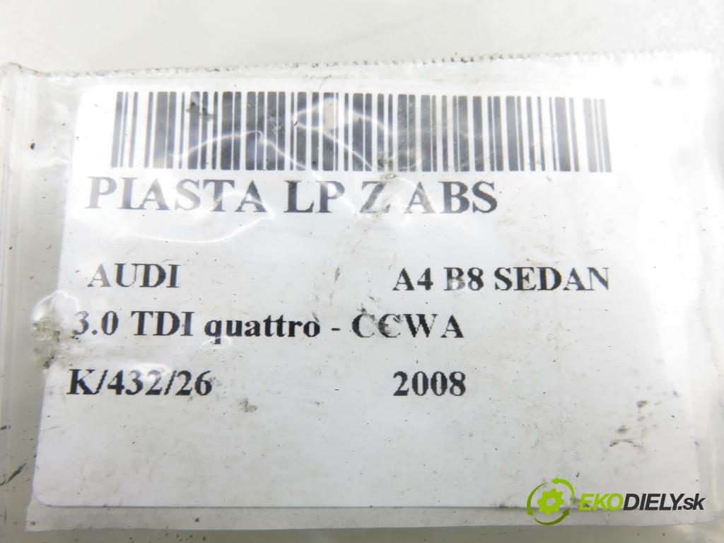 AUDI A4 (8K2, B8) SEDAN 2008 176,00 3.0 TDI quattro - CCWA 2967,00 náboj LP ABS