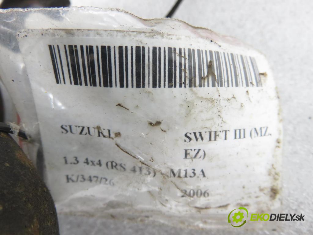 SUZUKI SWIFT III (MZ, EZ) HB 2006 68,00 1.3 4x4 (RS 413) - M13A 1328,00 hriadeľ JAZDA: