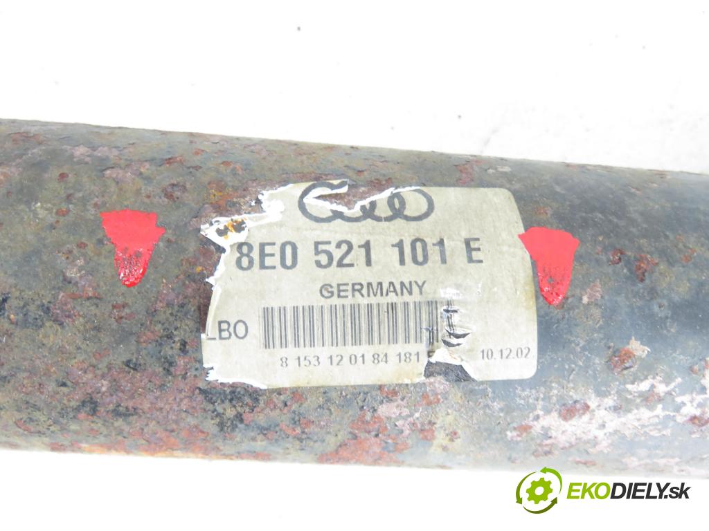 AUDI A4 (8E2, B6) SEDAN 2003 132,00 2.5 TDI V6 180 quattro - AKE 2496,00 hriadeľ JAZDA: 8E0521101E