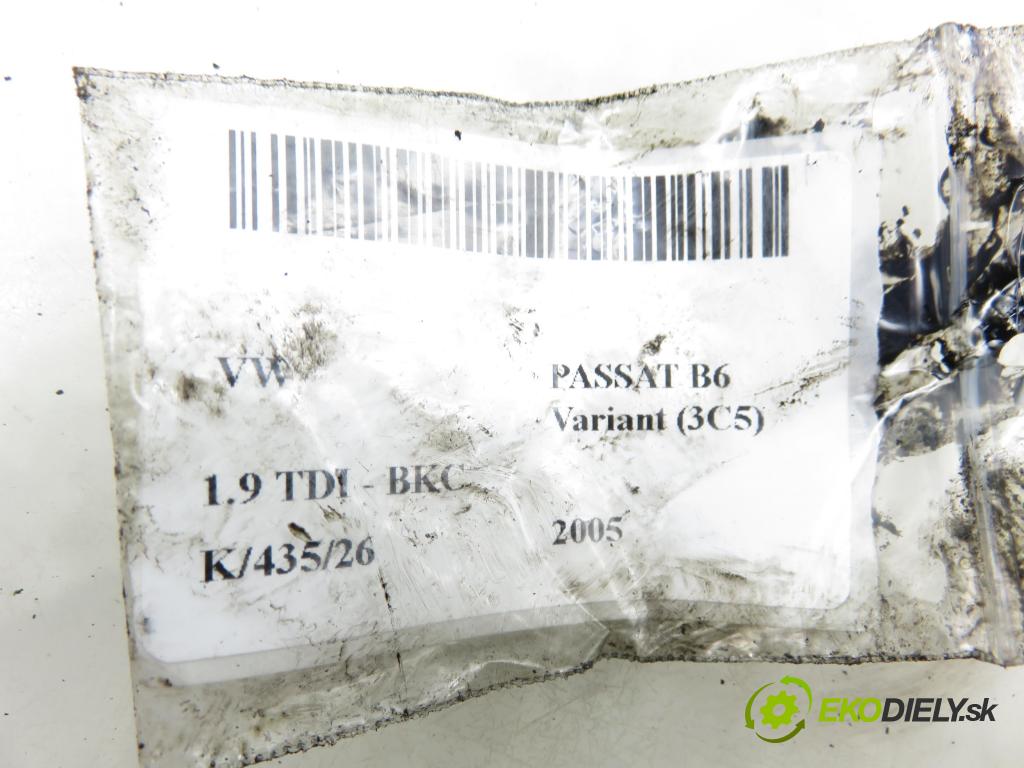 VW PASSAT B6 Variant (3C5) KOMBI 2005 77,00 1.9 TDI - BKC 1896,00 Vstrekovač 038130073AG ; 0414720215 (Vstrekovač paliva)