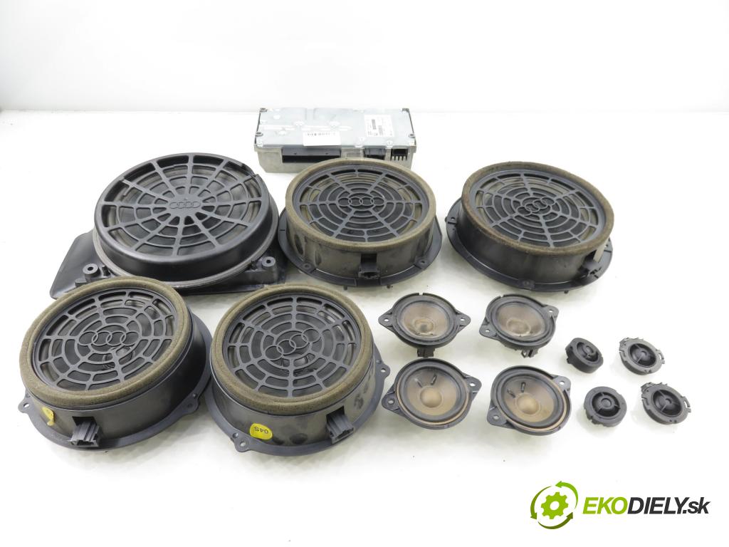 AUDI A4 (8K2, B8) SEDAN 2008 176,00 3.0 TDI quattro - CCWA 2967,00 Zosilňovač 8T0035223T ; 8T0035412D ; 8T0035415B (Zosilňovač)