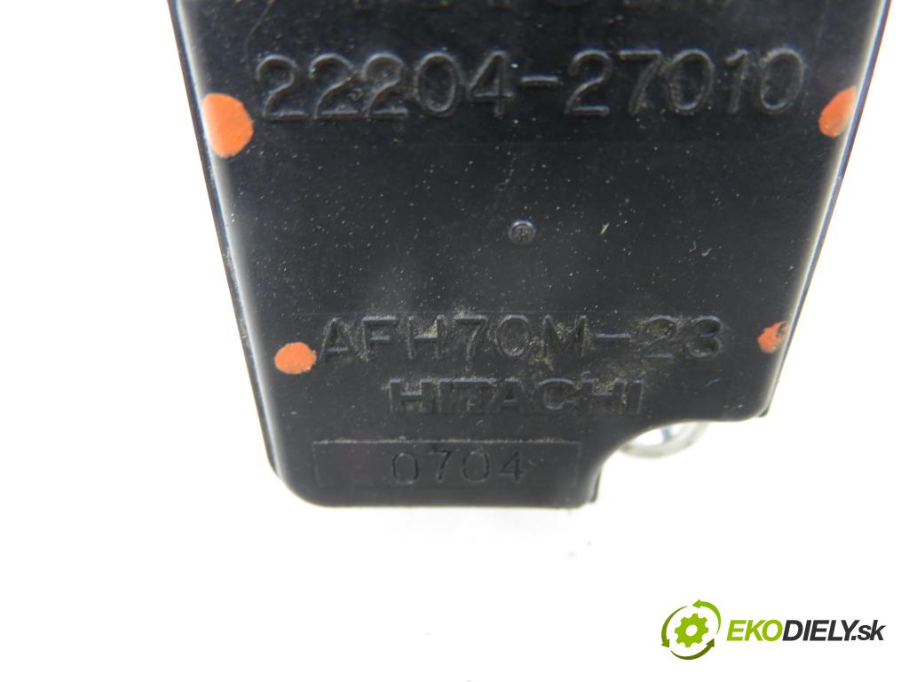 TOYOTA AVENSIS (_T22_) SEDAN 2000 81,00 2.0 D-4D (CDT220_) - 1CD-FTV 1995,00 váha vzduchu vzduchu 2220427010 ; AFH70M23