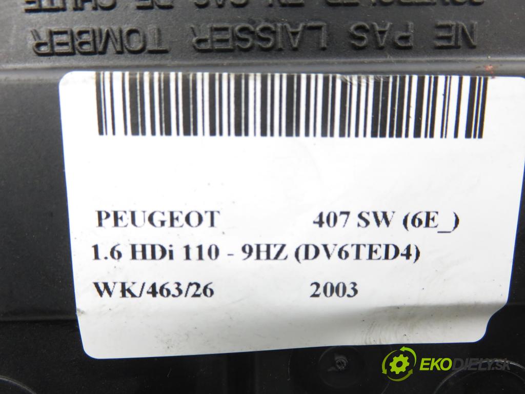 PEUGEOT 407 SW (6E_) KOMBI 2003 80,00 1.6 HDi 110 - 9HZ (DV6TED4) 1560,00 MODUL BSM 9656086080