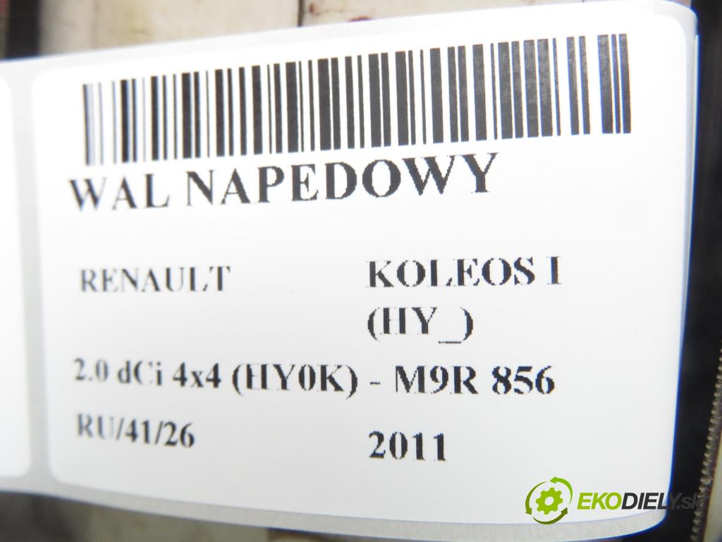 RENAULT KOLEOS I (HY_) SUV 2011 110,00 2.0 dCi 4x4 150 1995,00 hriadeľ JAZDA: