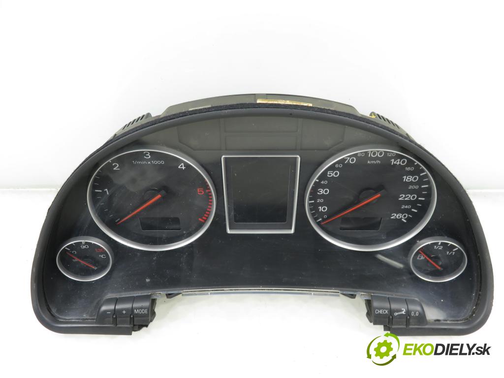 AUDI A4 (8E2, B6) SEDAN 2002 74,00 1.9 TDI PD 101 - AVB 1896,00 Prístrojovka elektrický 8E0920930R ; 0263626135