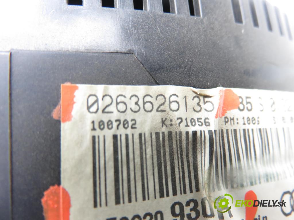 AUDI A4 (8E2, B6) SEDAN 2002 74,00 1.9 TDI PD 101 - AVB 1896,00 Prístrojovka elektrický 8E0920930R ; 0263626135