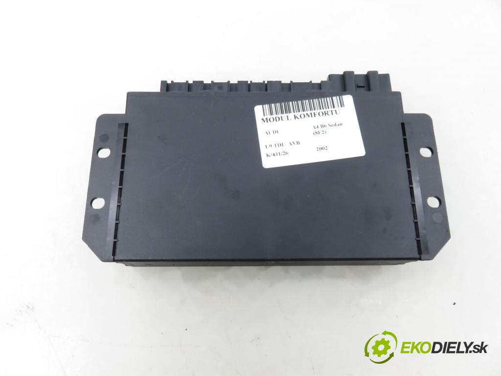 AUDI A4 (8E2, B6) SEDAN 2002 74,00 1.9 TDI PD 101 - AVB 1896,00 MODUL komfortu 8E0959433AR