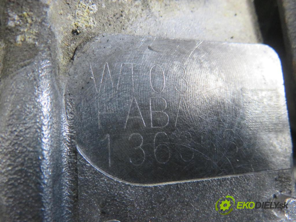 HYUNDAI i40 CW (VF) KOMBI 2012 100,00 1.7 CRDi 136 - D4FD 1685,00 Prevodovka automatická WT03 ; A6MF2