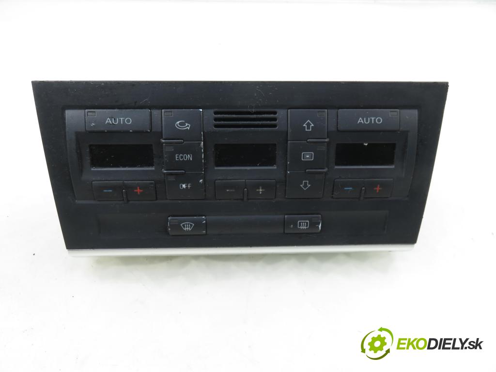 AUDI A4 (8E2, B6) SEDAN 2002 74,00 1.9 TDI PD 101 - AVB 1896,00 Panel kúrenia KLIMATRONIK 8E0820043H