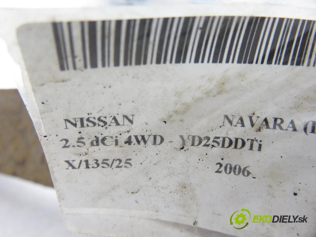 NISSAN NP300 NAVARA (D40) PICK-UP 2006 126,00 2.5 dCi 171 2488,00 listové pero ZADNÍ: