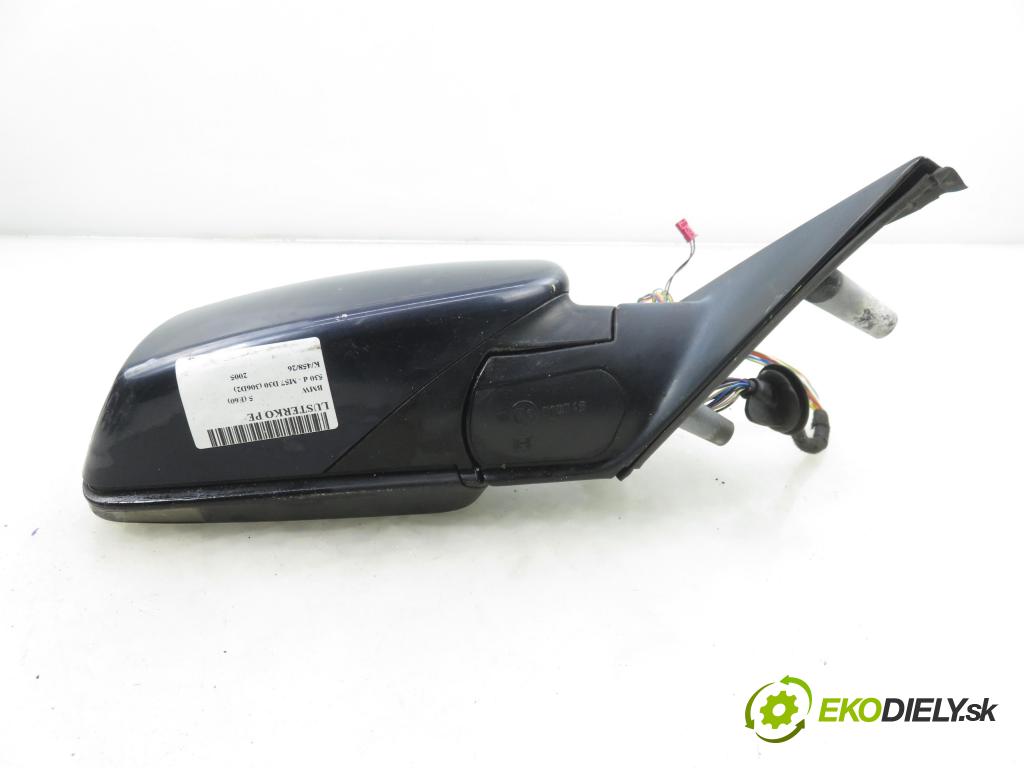 BMW 5 (E60) SEDAN 2005 0,00 530 d - M57 D30 (306D2) 2993,00 Spätné zrkadlo