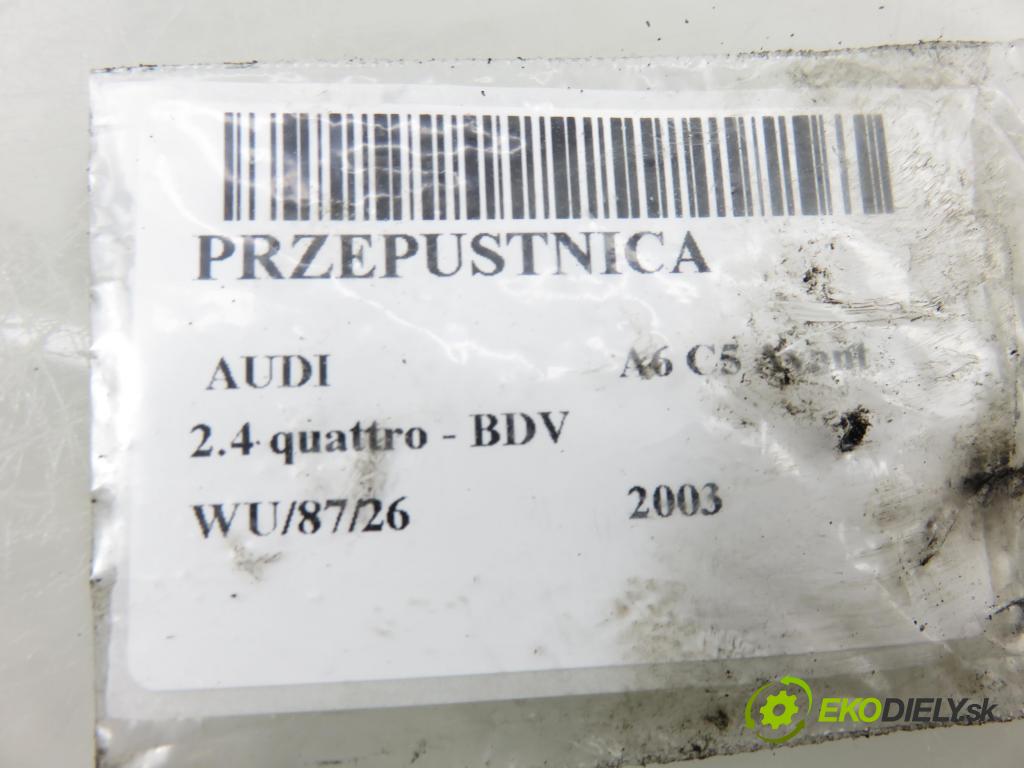 AUDI A6 Avant (4B5, C5) KOMBI 2003 125,00 2.4 quattro - BDV 2393,00 škrtíci klapka 078133062B ; 0280750030 (Škrticí klapka)