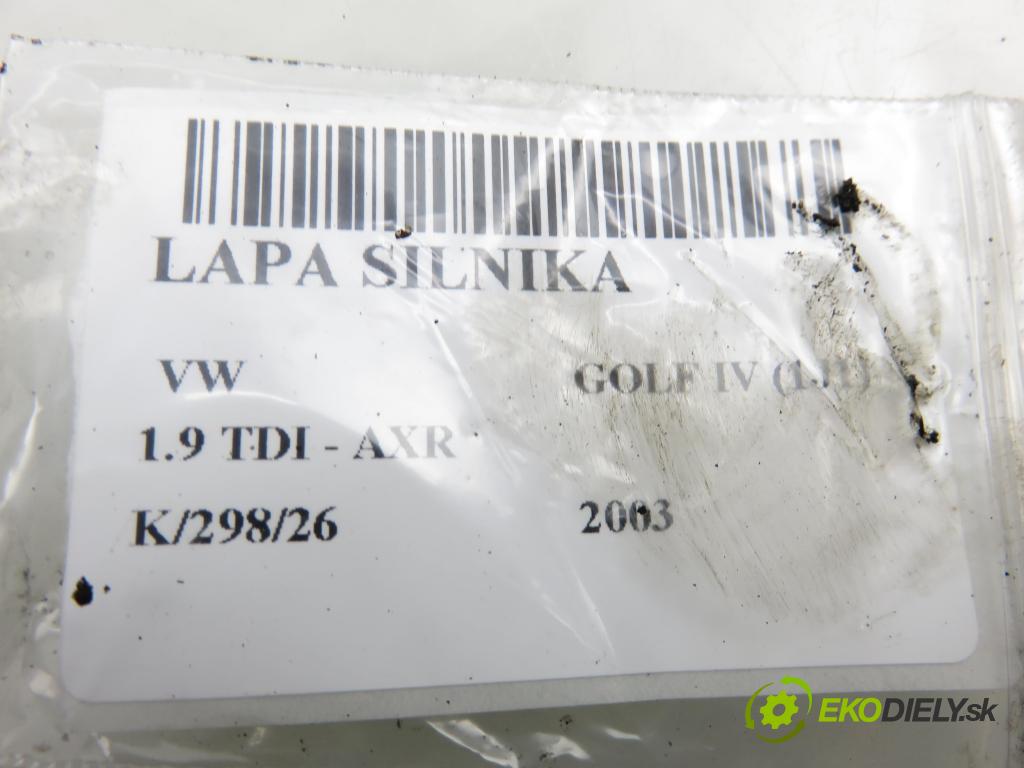 VW GOLF IV (1J1) HB 2003 74,00 1.9 TDI PD 101 - AXR 1896,00 Uchytenie Motor 038199207AG