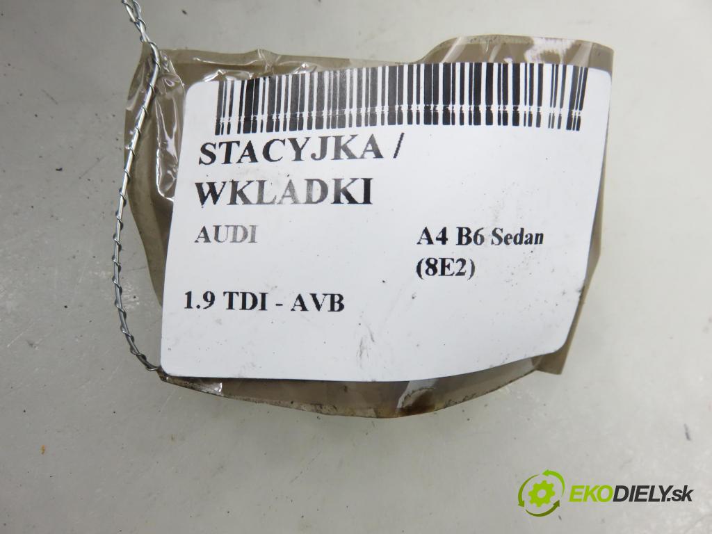 AUDI A4 (8E2, B6) SEDAN 2002 74,00 1.9 TDI PD 101 - AVB 1896,00 spinačka / zámky 4B0905851G