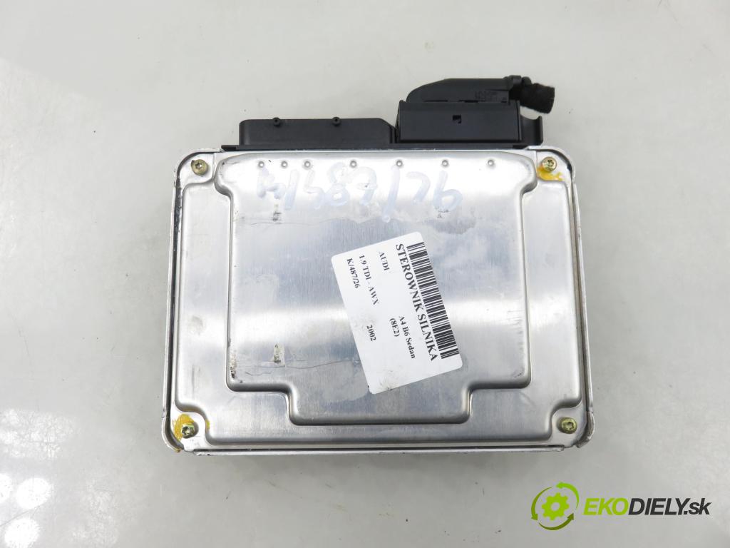 AUDI A4 (8E2, B6) SEDAN 2002 96,00 1.9 TDI PD 130 - AWX 1896,00 Riadiaca jednotka Motor 038906019JQ ; 0281011142