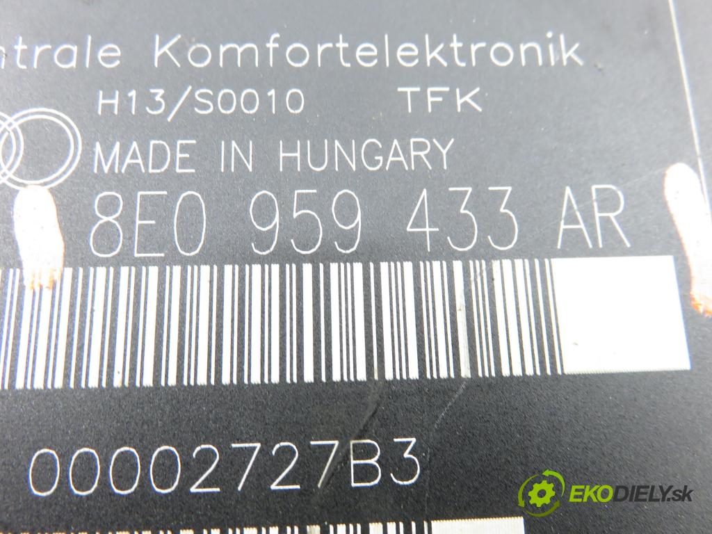 AUDI A4 (8E2, B6) SEDAN 2002 96,00 1.9 TDI PD 130 - AWX 1896,00 MODUL komfortu 8E0959433AR