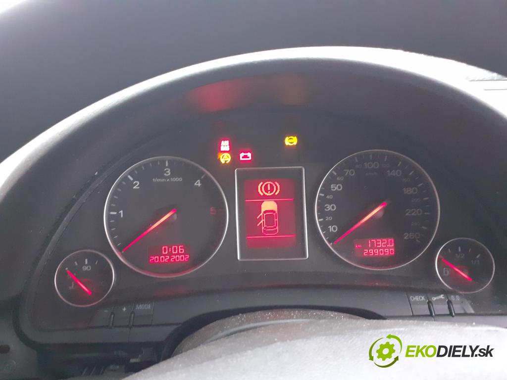 AUDI A4 (8E2, B6) SEDAN 2002 96,00 1.9 TDI PD 130 - AWX 1896,00 Prístrojovka elektrický 0263626035 ; 8E0920900K
