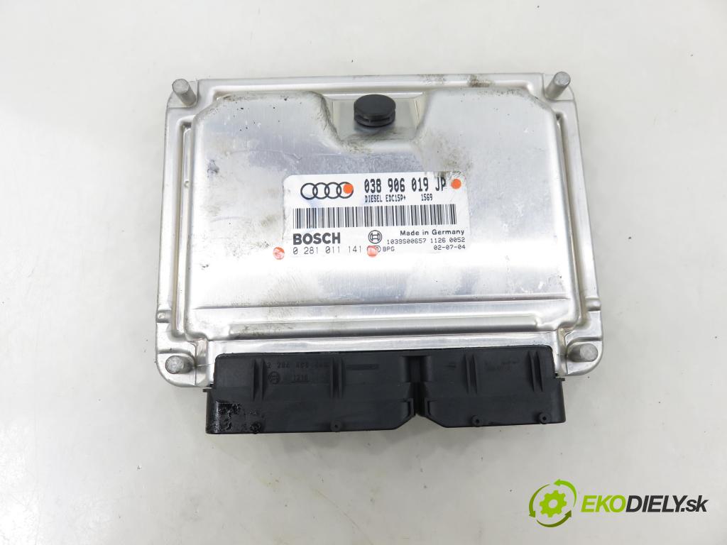 AUDI A4 (8E2, B6) SEDAN 2002 74,00 1.9 TDI PD 101 - AVB 1896,00 Riadiaca jednotka Motor 038906019JP ; 0281011141