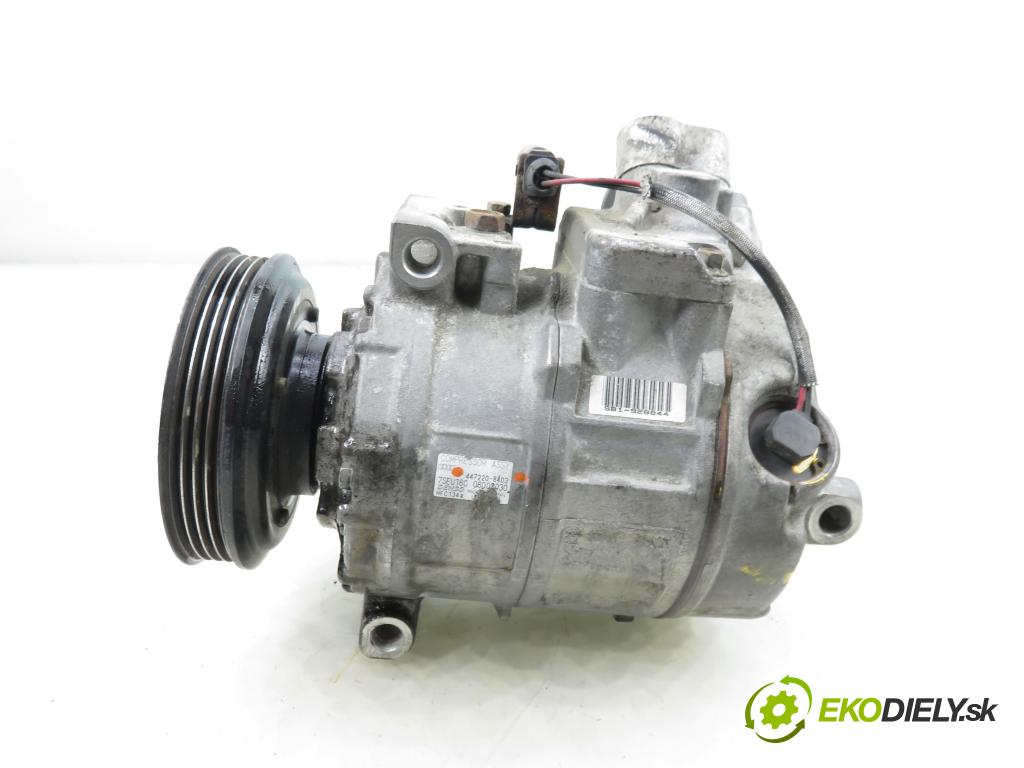 AUDI A4 (8E2, B6) SEDAN 2002 96,00 1.9 TDI PD 130 - AWX 1896,00 KOMPRESOR: klimatizácie 4472208403 (Kompresor klimatizácie)