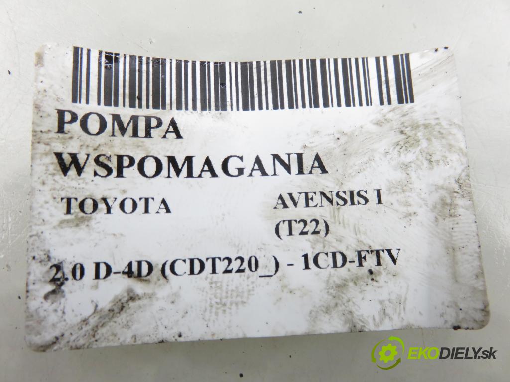 TOYOTA AVENSIS (_T22_) SEDAN 2000 81,00 2.0 D-4D (CDT220_) - 1CD-FTV 1995,00 Pumpa servočerpadlo  (Servočerpadlo)
