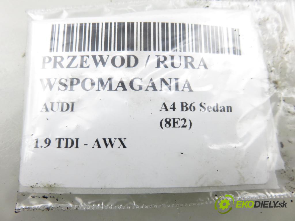 AUDI A4 (8E2, B6) SEDAN 2002 96,00 1.9 TDI PD 130 - AWX 1896,00 rúrka / Rúra servočerpadlo 8E1422893Q