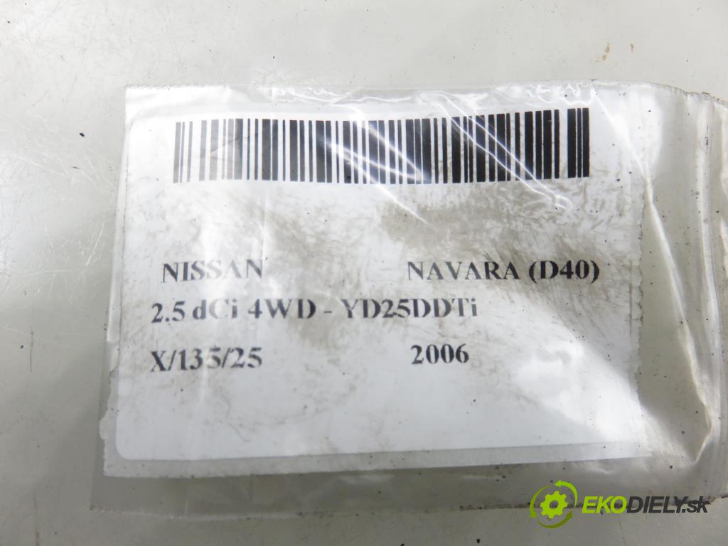 NISSAN NP300 NAVARA (D40) PICK-UP 2006 126,00 2.5 dCi 171 2488,00 RÍŽOVÝ tyče riadiacej