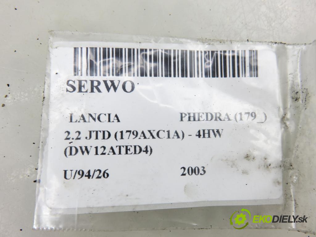 LANCIA PHEDRA (179_) MINIVAN 2003 94,00 2.2 JTD (179AXC1A) - 4HW (DW12ATED4) 2179,00 Posilovač 0204024267 (Servočerpadlo)