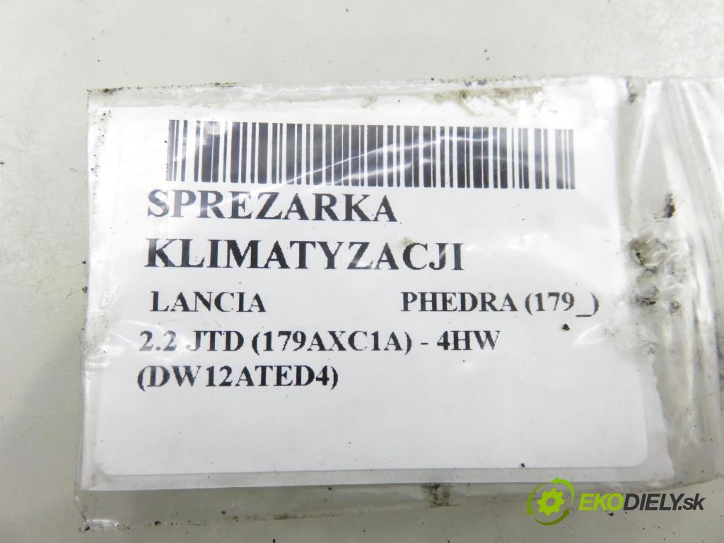 LANCIA PHEDRA (179_) MINIVAN 2003 94,00 2.2 JTD (179AXC1A) - 4HW (DW12ATED4) 2179,00 KOMPRESOR: klimatizace 9646416780 (Kompresor klimatizace)