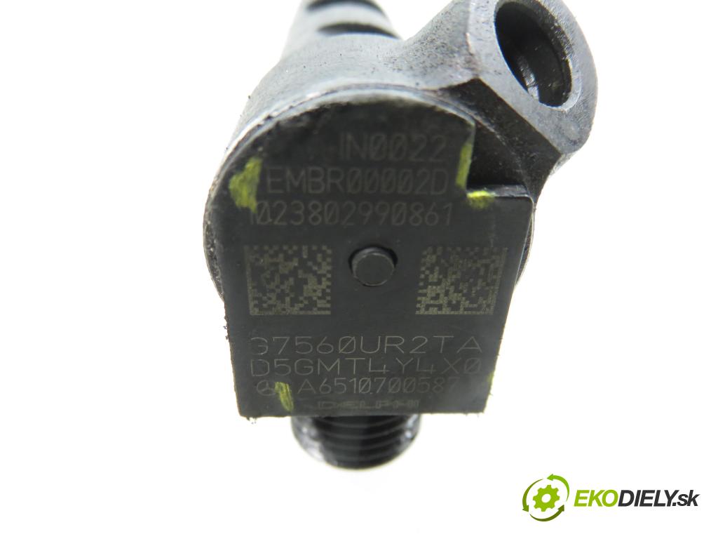 MERCEDES-BENZ SPRINTER 3,5-t Skrzynia (906) FURGON 2011 95,00 313 CDI (906.631, 906.633, 906.635, 906.637) - OM  2143,00 vstrekovač EMBR00002D ; 6510700587 (Vstrekovač paliva)