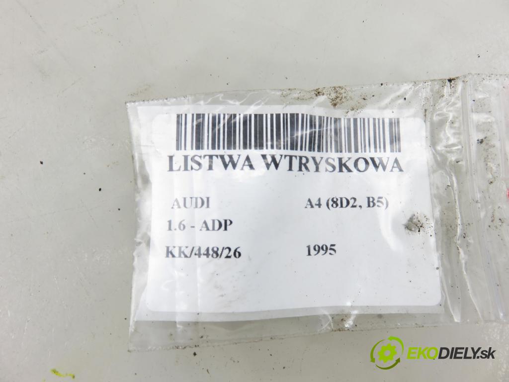 AUDI A4 (8D2, B5) SEDAN 1995 74,00 1.6 8V 100 - ADP 1595,00 Lišta vstrekovacia 078133551D (Vstrekovacia lišta)