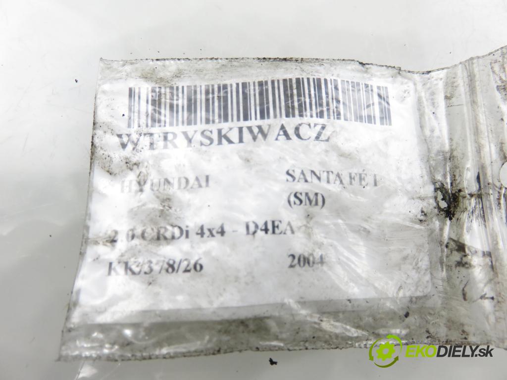 HYUNDAI SANTA FÉ I (SM) SUV 2004 83,00 2.0 CRDi 4x4 113 - D4EA 1991,00 vstrekovač 3380027900 ; 0445110126 (Vstrekovač paliva)