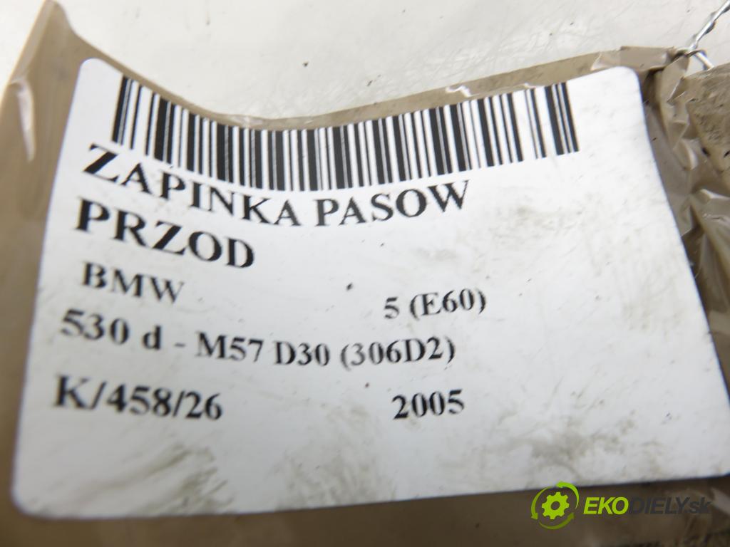 BMW 5 (E60) SEDAN 2005 0,00 530 d - M57 D30 (306D2) 2993,00 zapínače pásov predný 7210887 ; 7065848