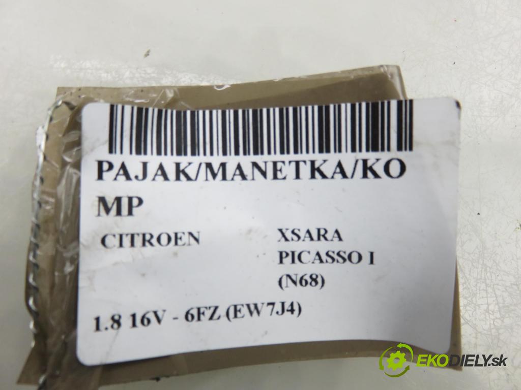 CITROEN XSARA PICASSO (N68) MINIVAN 2001 85,00 1.8 16V - 6FZ (EW7J4) 1749,00 páčka/prepínač 9630605180 ; 34394302